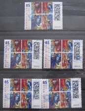 5 x Weihnachten Kirchenfenster