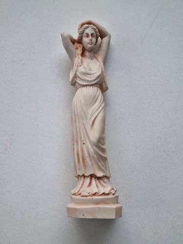 Alabaster figur skulptur - alabaster,