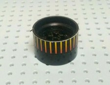 LEGO Technic Radnabe 20x30mm + Aufkleber: 28 Linien [4266pb04] schwarz x1 (sl tatty)