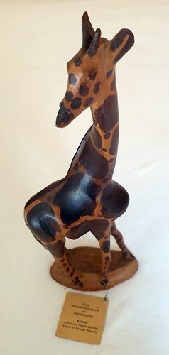 Giraffe schöne holzfigur 30 - giraffe-schöne,