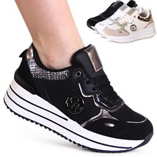 Damen Plateau Sneaker