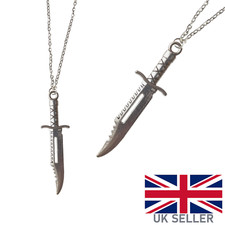 Armee Jagd Messer Halskette