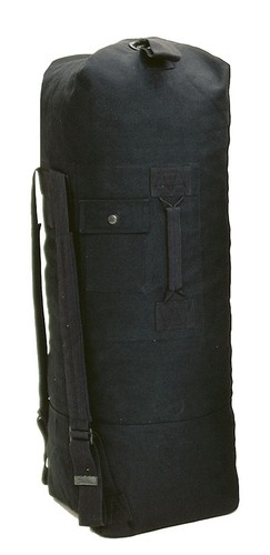 Seesack baumwolle schwarz - seesack,