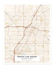 North Las Vegas Karte