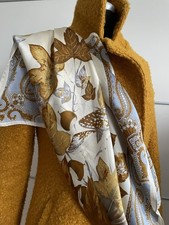 Seidentuch Codello Herbst Paisley Laub