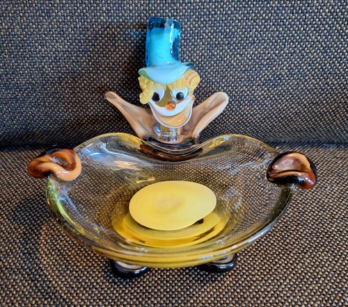 Figürlicher glasaschenbecher - figürlicher,
