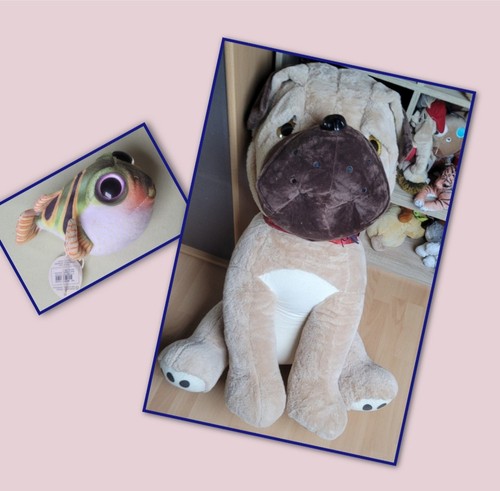 Plüschtiere xxl mops - 2,