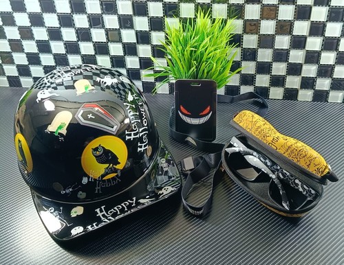 Helm pop hallowen scooter - helm,