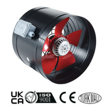 Industrieller kommerzieller Metallkanalventilator strapazierfähiger Inline-Abzieherventilator 