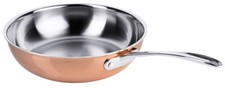 Bratpfanne, Kupfer/Edelstahl