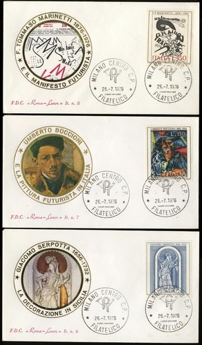 Italien 1976 fdc rom luxor - -,