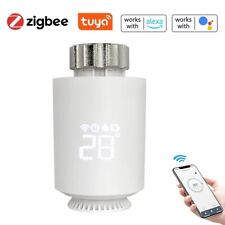 1-4 Zigbee Heizkörper Thermostat Temperatur HA IoBroker Alexa Tuya Smart Life