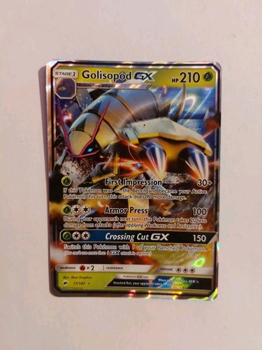 Golisopod 147 burning - 17/147,