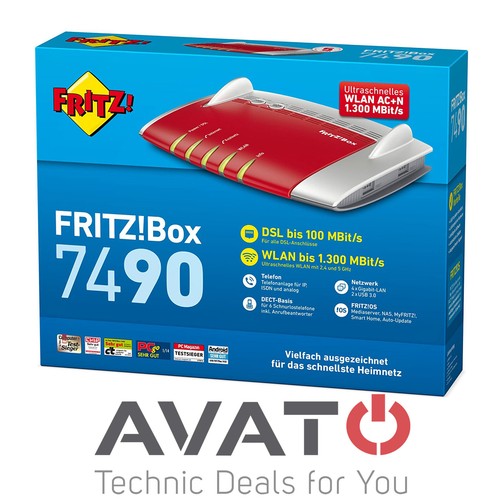 Avm fritzbox 7490 vdsl - avm,