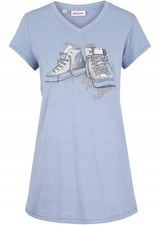 Neu Shirt Gr. 40/42 Mattblau