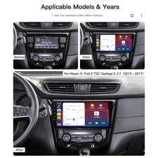 For Nissan X-Trail T32 Qashqai