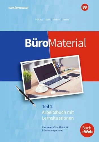 Büromaterial arbeitsbuch mit - büromaterial:,