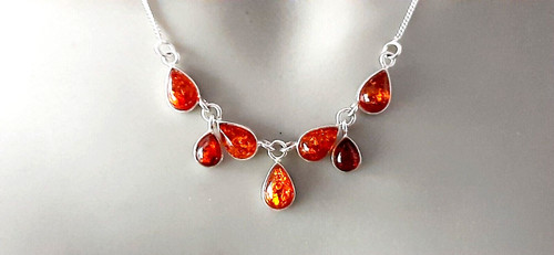 Silber collier 925 ooo - /,