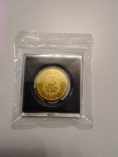 Goldmünze mit Zertifikat