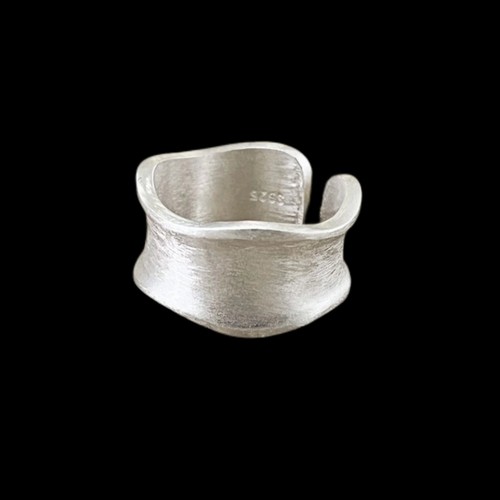 925er sterling silber ring - silber,