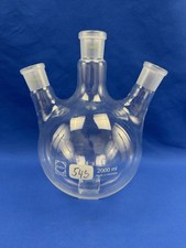 Dreihals Rundkolben 2000 mL 3