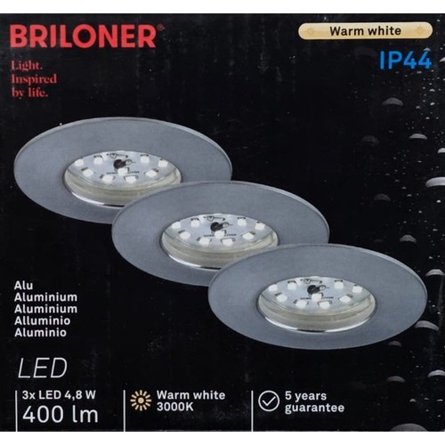 Briloner ip44 400 lumen - ,