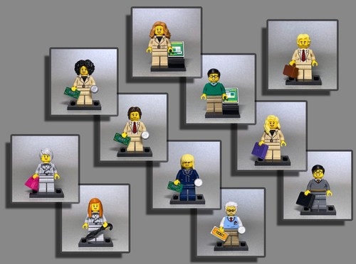 Lego figuren bürokauffrau - figuren,