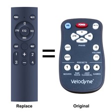 Ersatz-Fernbedienung für Velodyne Subwoofer-Verstärker 79-023 79-024 SPL-1200R