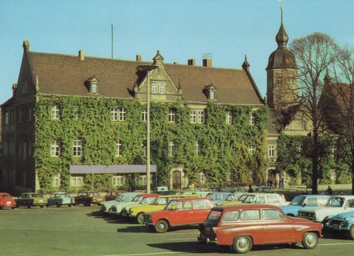 Ddr ansichtskarte riesa - ddr,