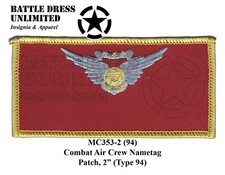 USMC Combat Air Crew Nametag