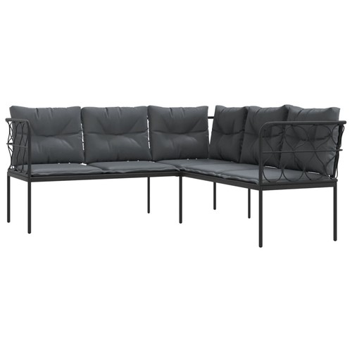Gartensofa form aus - l-form,