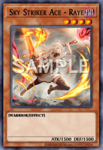 Yugioh sky striker ace - sky, raye
