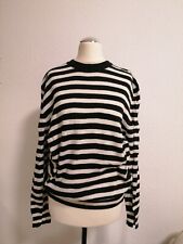 Zara Pullover Gestreift Mit Wolle Kaschmir