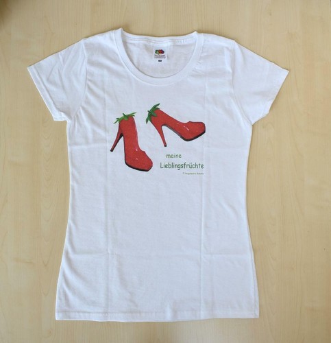 Klasse damen shirt erdbeer - klasse,