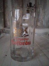 Stuttgarter hofbräu bier - hofbräu, glas