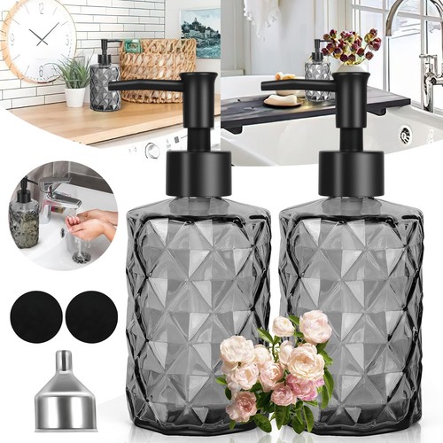 2er 330ml seifenspender glas - 2er,