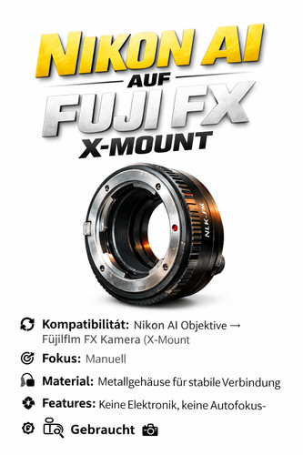 Objektivadapter für nikon - objektivadapter, ai