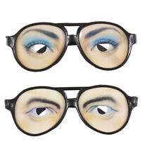 Lustige Brille Augen Scherzbrille Frau Mann Gag Fasching Karneval JGA 120585713