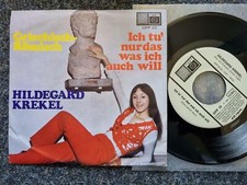 Hildegard Krekel - Griechisch-Römisch/ Ich tu nur das 7'' Single (Ekel Alfred)