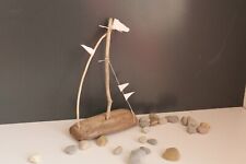 Schwemmholz Treibholz Schiff Boot Mast L 14 cm Ideenwerkstatt BodenSee