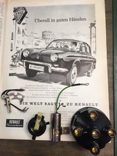 1 Renault Dauphine Ondine Zündungsset Zündkondensator Finger Kappe Kontakt.🇫🇷