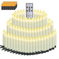 20-40 LED Weihnachtskerzen