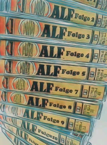 Hörspielkassetten alf - mc,