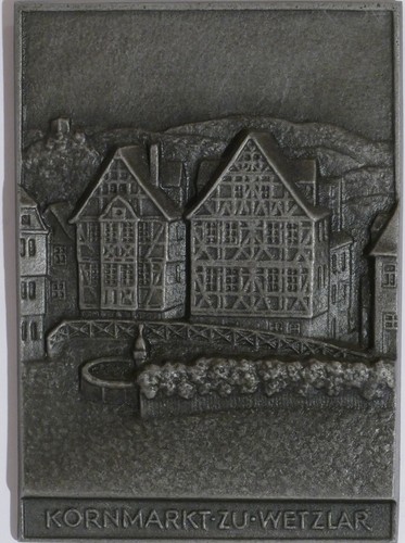 Buderus kunstguss plakette - kunstguss,