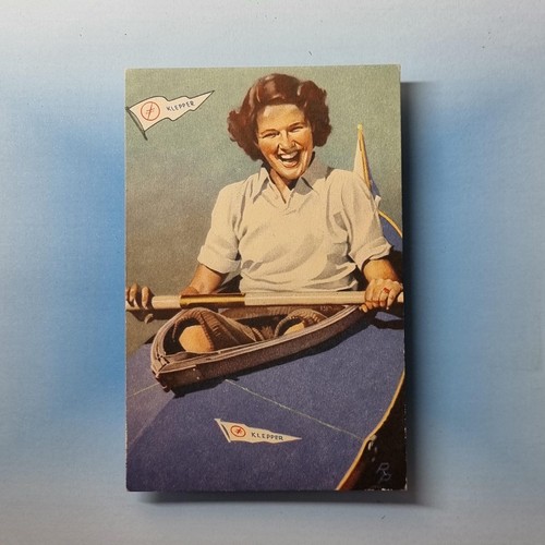 Werbepostkarte 1950 firma - um,