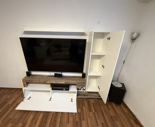 Wohnwand mit lowboard - mit, und
