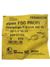 FR T-Stück mit IG alpex F50