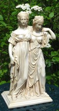 Skulptur Prinzessinnen Gruppe