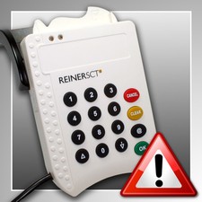 REINER SCT cyberJack® pinpad ~ HBCI-Chipkartenleser ~ Sicherheitsklasse 2