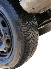 2x Polo 6R 9N Ibiza Felgen 185/60 R14 Allwetterreifen M+S 6jx15  Reifen 5-6,5mm